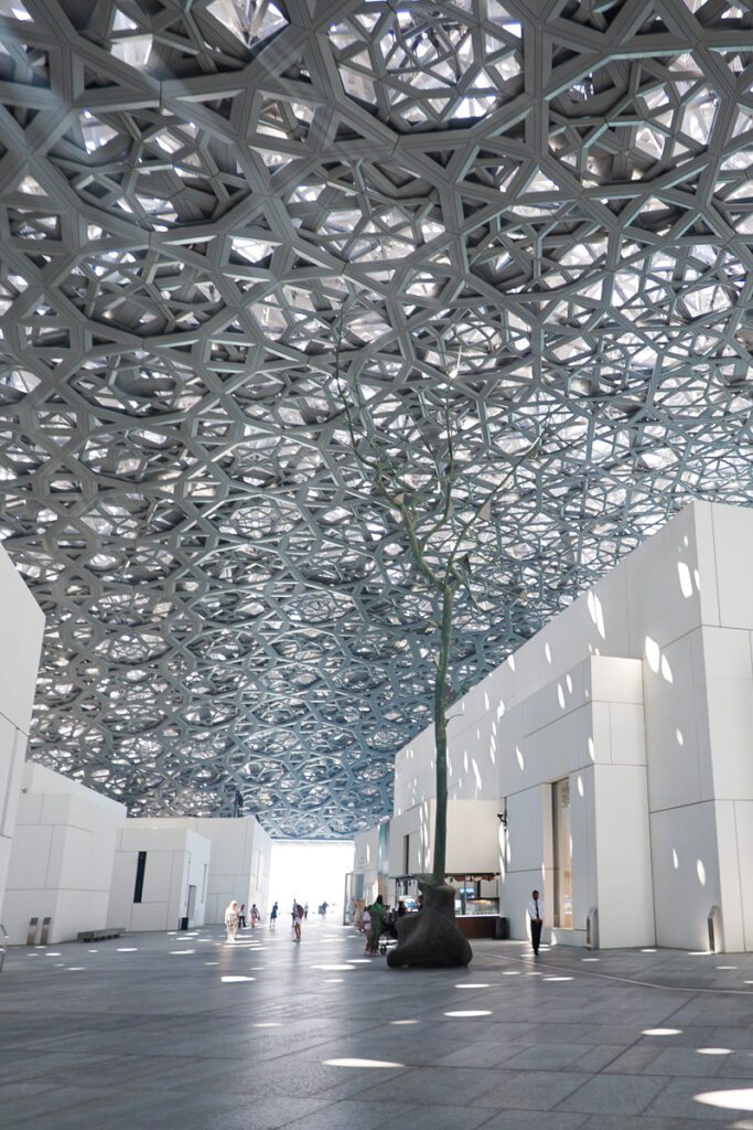 The perforated dome of Louvre Abu Dhabi