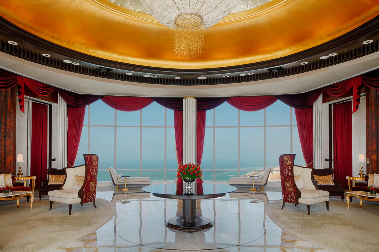 Grand domed suite at the St. Regis Abu Dhabi