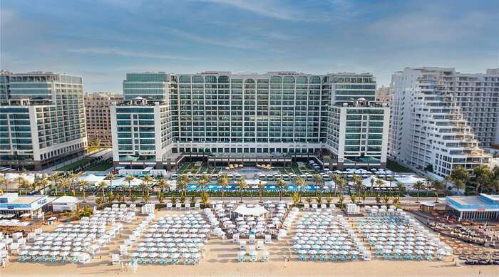 Hilton Dubai Palm Jumeirah, a beachfront resort on the Palm