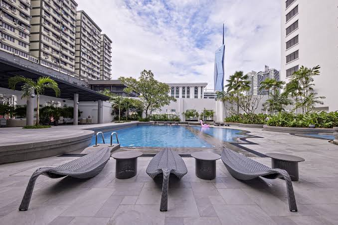 Rooftop pool at Hotel Royal Signature, Kuala Lumpur