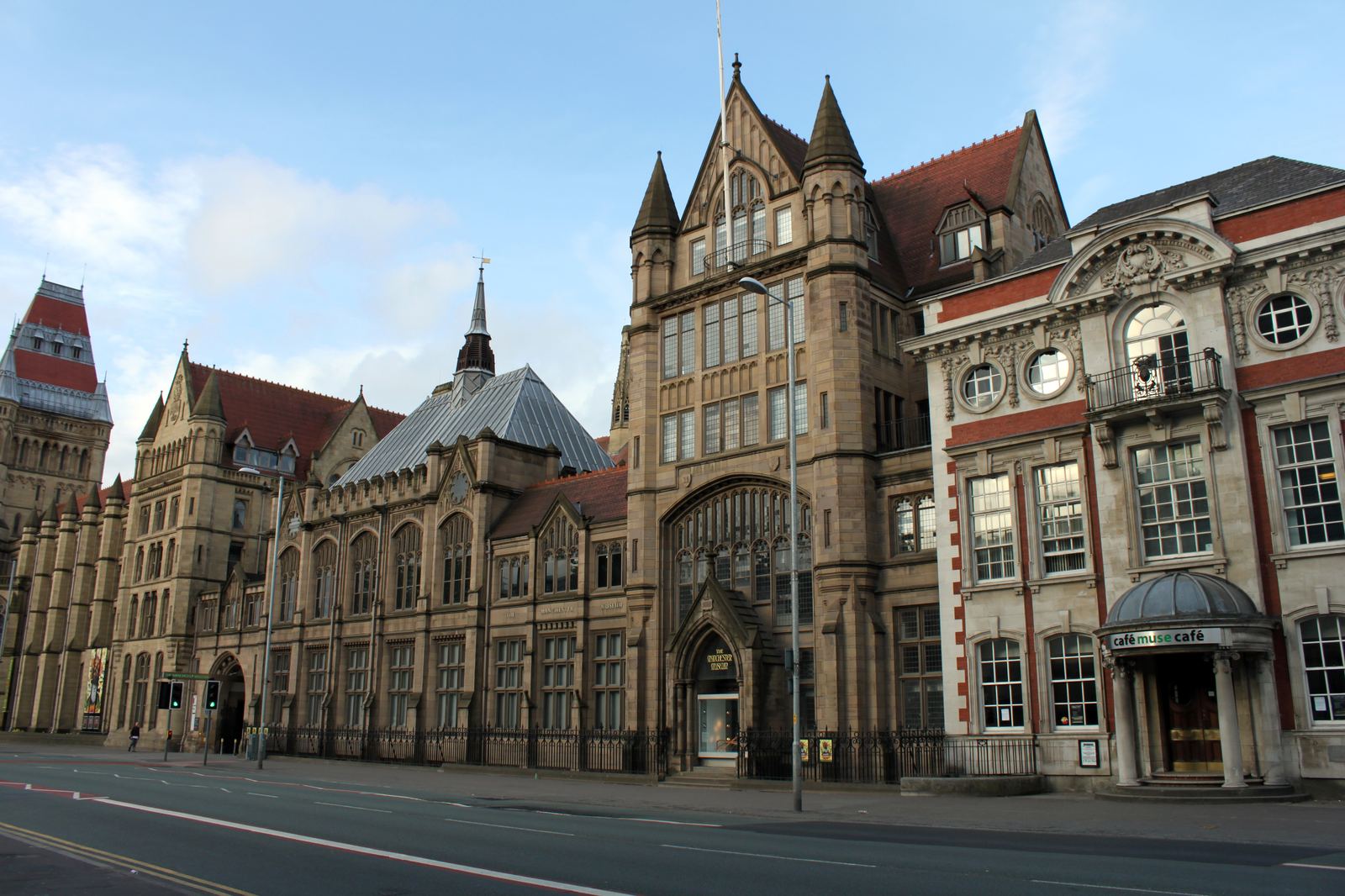 The Manchester Museum's Victorian Gothic building